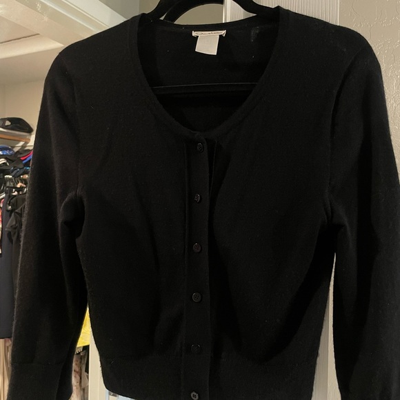 Oscar de la Renta black cardigan - Picture 1 of 1